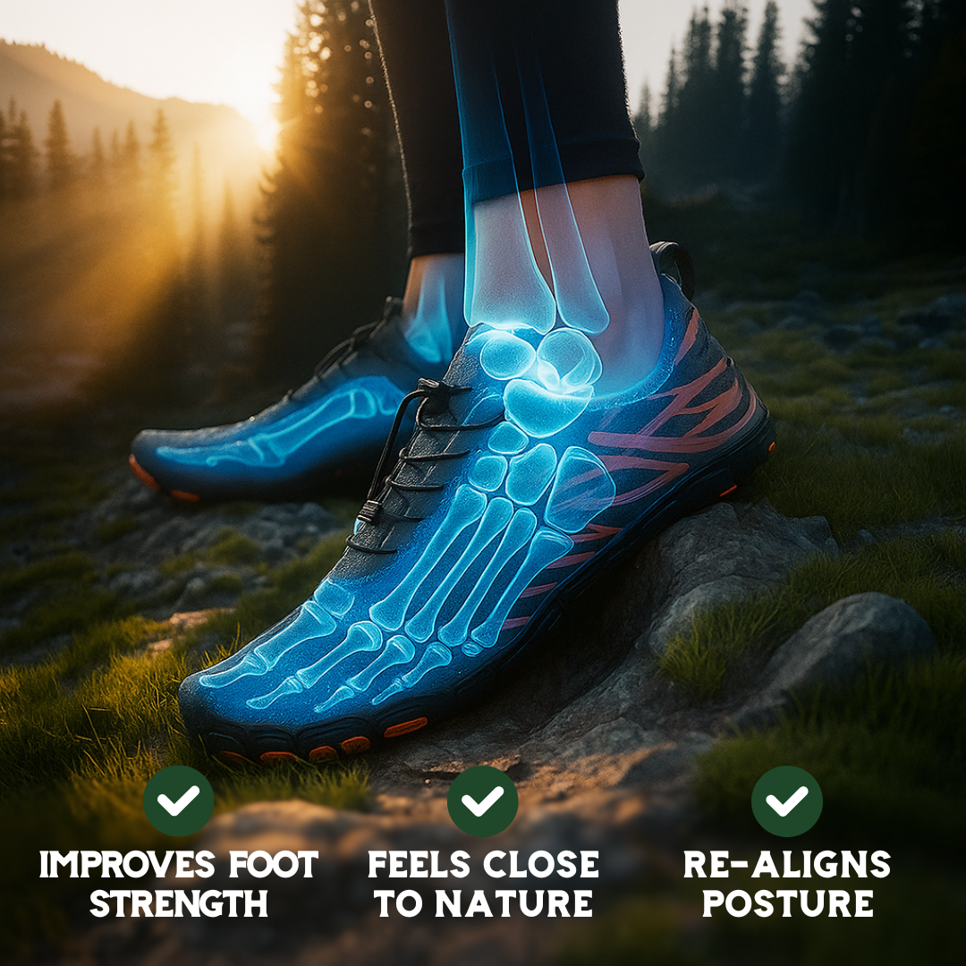 BareForm Pro — Healthy, Pain-Free Barefoot Hiking Shoes (Unisex)