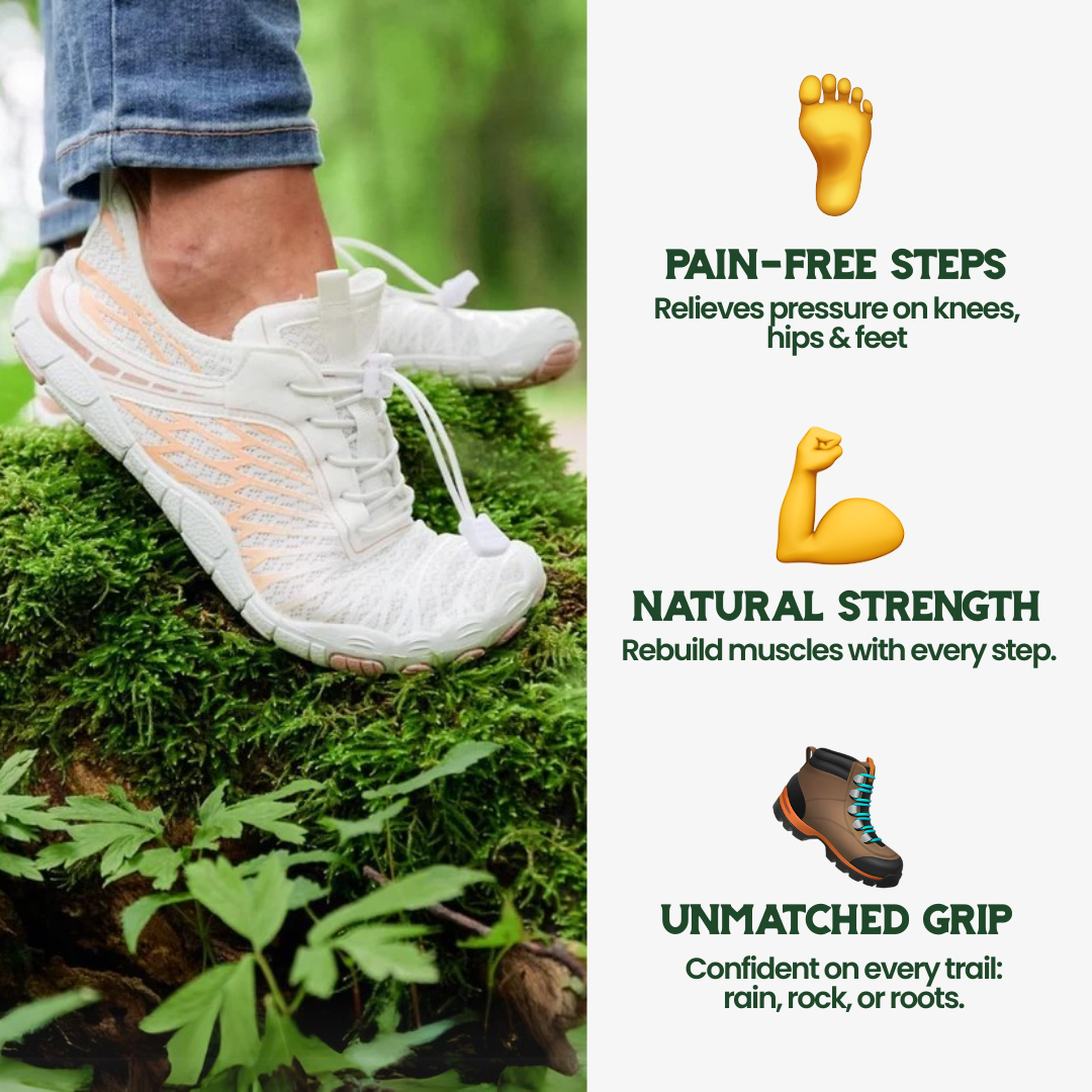 BareForm Pro — Healthy, Pain-Free Barefoot Hiking Shoes (Unisex)