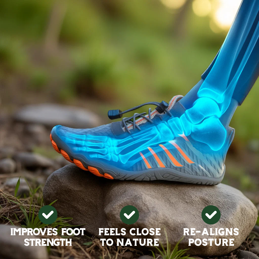 PrimalPulse — High-Performance Barefoot Hiking Shoes for Natural Trail Movement (Unisex)