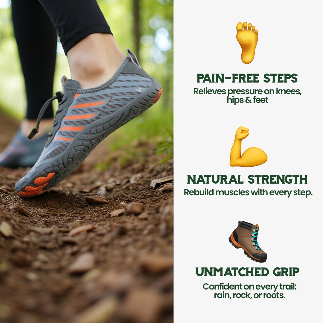 PrimalPulse — High-Performance Barefoot Hiking Shoes for Natural Trail Movement (Unisex)