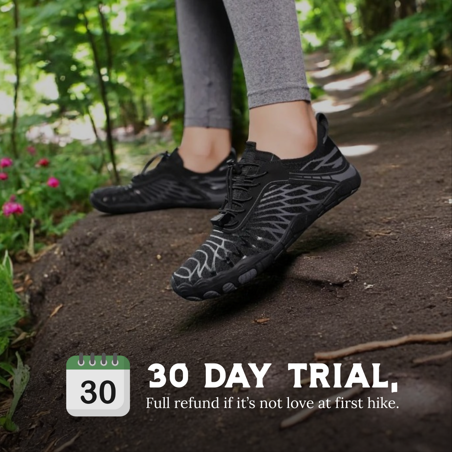 BareForm Pro — Healthy, Pain-Free Barefoot Hiking Shoes (Unisex)